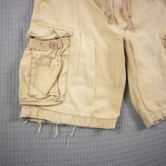 AMX Fitch Faded Distressed Baggy Cargo Shorts / 34 - Picture 3 of 9